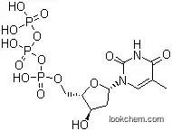 Molecular Structure of 18423-43-3 (Deoxythymidine triphosphate)